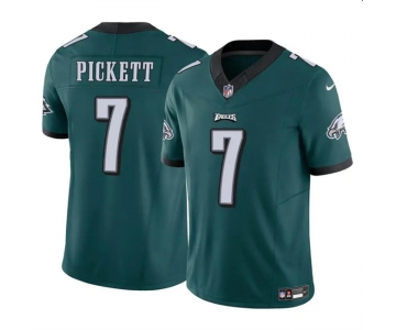 Men's Philadelphia Eagles #7 Kenny Pickett Green 2023 F.U.S.E Vapor Untouchable Limited Football Stitched Jersey