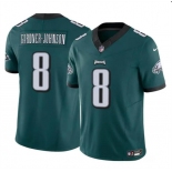 Men's Philadelphia Eagles #8 Chauncey Gardner-Johnson Green 2024 F.U.S.E Vapor Untouchable Limited Football Stitched Jersey