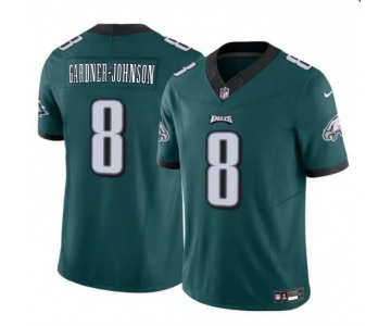 Men's Philadelphia Eagles #8 Chauncey Gardner-Johnson Green 2024 F.U.S.E Vapor Untouchable Limited Football Stitched Jersey