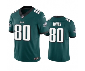 Men's Philadelphia Eagles #80 Julio Jones Green 2023 F.U.S.E. Vapor Untouchable Limited Football Stitched Jersey