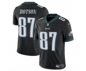 Men's Philadelphia Eagles #87 Jahan Dotson Black Vapor Untouchable Limited Stitched Football Jersey