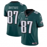 Men's Philadelphia Eagles #87 Jahan Dotson Green Vapor Untouchable Limited Stitched Football Jersey