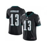 Nike Philadelphia Eagles #13 Nelson Agholor Black Men's Stitched NFL Limited Rush Jersey