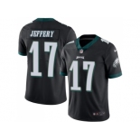 Nike Philadelphia Eagles #17 Alshon Jeffery Black Men's Stitched NFL Limited Rush Jersey