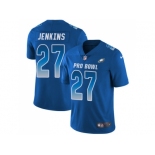 Nike Philadelphia Eagles #27 Malcolm Jenkins Royal Men Stitched NFL Limited NFC 2018 Pro Bowl Jersey