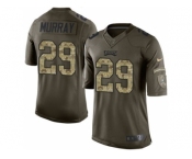 Nike Philadelphia Eagles #29 DeMarco Murray Green Salute to Service Jerseys[Limited]