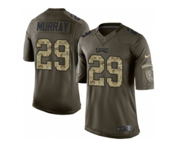 Nike Philadelphia Eagles #29 DeMarco Murray Green Salute to Service Jerseys[Limited]