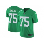 Nike Philadelphia Eagles #75 Josh Sweat Green Men Stitched NFL Limited Rush Jersey