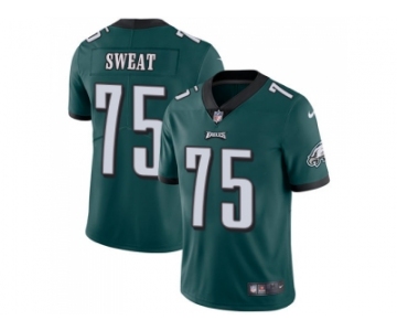 Nike Philadelphia Eagles #75 Josh Sweat Midnight Green Team Color Men Stitched NFL Vapor Untouchable Limited Jersey