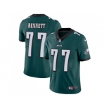 Nike Philadelphia Eagles #77 Michael Bennett Midnight Green Team Color Men Stitched NFL Vapor Untouchable Limited Jersey