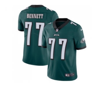 Nike Philadelphia Eagles #77 Michael Bennett Midnight Green Team Color Men Stitched NFL Vapor Untouchable Limited Jersey