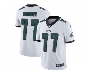 Nike Philadelphia Eagles #77 Michael Bennett White Men Stitched NFL Vapor Untouchable Limited Jersey