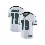 Nike Philadelphia Eagles #79 Brandon Brooks White Men Stitched NFL Vapor Untouchable Limited Jersey