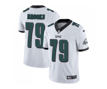 Nike Philadelphia Eagles #79 Brandon Brooks White Men Stitched NFL Vapor Untouchable Limited Jersey