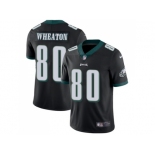 Nike Philadelphia Eagles #80 Markus Wheaton Black Alternate Men Stitched NFL Vapor Untouchable Limited Jersey