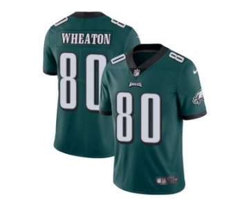 Nike Philadelphia Eagles #80 Markus Wheaton Midnight Green Team Color Men Stitched NFL Vapor Untouchable Limited Jersey