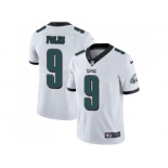 Nike Philadelphia Eagles #9 Nick Foles White Men Stitched NFL Vapor Untouchable Limited Jersey