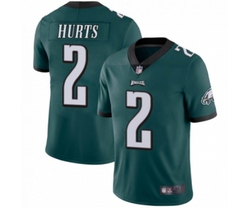 Philadelphia Eagles #2 Jalen Hurts Midnight Green Team Color Vapor Untouchable Limited Player Football Jersey