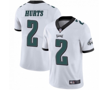 Philadelphia Eagles #2 Jalen Hurts White Vapor Untouchable Limited Player Football Jersey