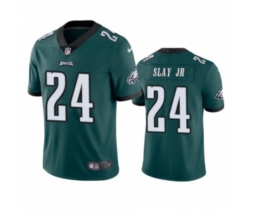 Philadelphia Eagles #24 Darius Slay Midnight Green Vapor Limited Jersey