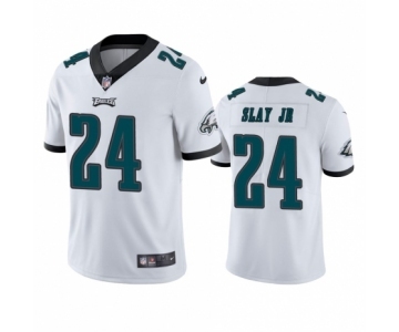 Philadelphia Eagles #24 Darius Slay White Vapor Limited Jersey