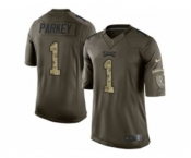 nike nfl jerseys philadelphia eagles #1 cody parkey army green[nike Limited Salute To Service]