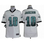 nike nfl jerseys philadelphia eagles #10 jackson white[nike limited]