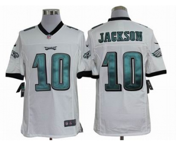 nike nfl jerseys philadelphia eagles #10 jackson white[nike limited]