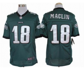 nike nfl jerseys philadelphia eagles #18 jeremy maclin green[nike limited]