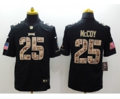 nike nfl jerseys philadelphia eagles #25 McCoy black[salute to service limited]