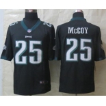 nike nfl jerseys philadelphia eagles #25 mccoy black[nike limited]