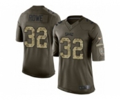 nike nfl jerseys philadelphia eagles #32 rowe army green[nike Limited Salute To Service]