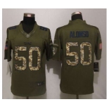 nike nfl jerseys philadelphia eagles #50 alonso army green[nike Limited Salute To Service]