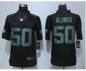 nike nfl jerseys philadelphia eagles #50 alonso black[nike impact limited]