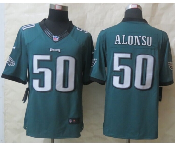 nike nfl jerseys philadelphia eagles #50 alonso green[nike limited]