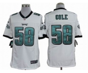 nike nfl jerseys philadelphia eagles #58 cole white[nike limited]