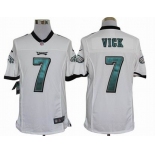 nike nfl jerseys philadelphia eagles #7 vick white[nike limited]