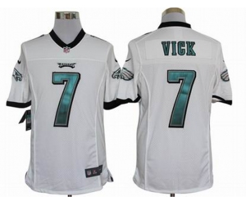 nike nfl jerseys philadelphia eagles #7 vick white[nike limited]