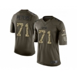 nike nfl jerseys philadelphia eagles #71 peters army green[nike Limited Salute To Service]