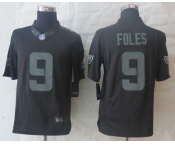 nike nfl jerseys philadelphia eagles #9 foles black[nike impact limited]