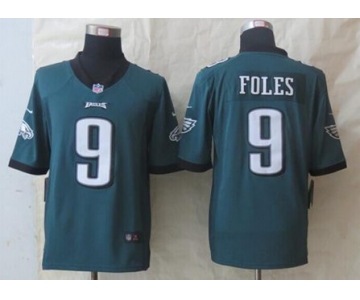 nike nfl jerseys philadelphia eagles #9 foles green[nike limited]