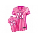 Women Nike Philadelphia Eagles #25 LeSean McCoy Pink NFL Jersey