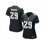 Women Nike Philadelphia Eagles #29 LeGarrette Blount Game Black Alternate NFL Jersey