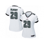 Women Nike Philadelphia Eagles #29 LeGarrette Blount Game White NFL Jersey