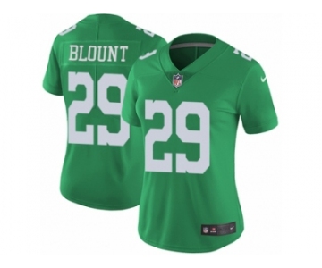 Women Nike Philadelphia Eagles #29 LeGarrette Blount Limited Green Rush Vapor Untouchable NFL Jersey