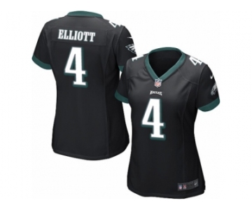 Women Nike Philadelphia Eagles #4 Jake Elliott Game Black Alternate NFL Jersey