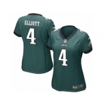 Women Nike Philadelphia Eagles #4 Jake Elliott Game Midnight Green Team Color NFL Jersey