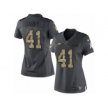 Women Nike Philadelphia Eagles #41 Ronald Darby Limited Black 2016 Salute to Service NFL Jersey