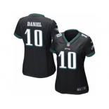 Women's Nike Philadelphia Eagles #10 Chase Daniel Limited Black Alternate NFL Jersey