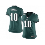 Women's Nike Philadelphia Eagles #10 Chase Daniel Limited Midnight Green Team Color NFL Jersey